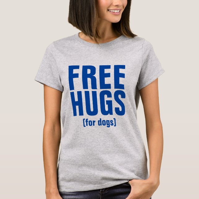 T-shirt Gratuit Embouteillages Pour Chiens Drôle Conceptio (Devant)
