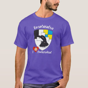 T-shirt Graubünden Grigioni Grischun Schweiz Suisse Svizra