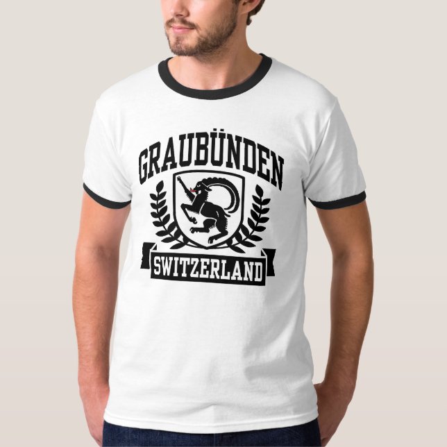 T-shirt Graubunden Suisse (Devant)
