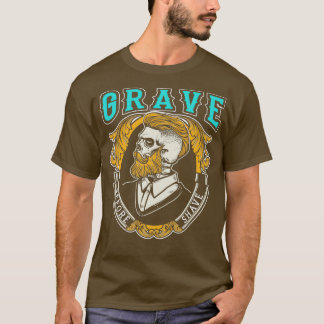 T-shirt Grave avant le rasage