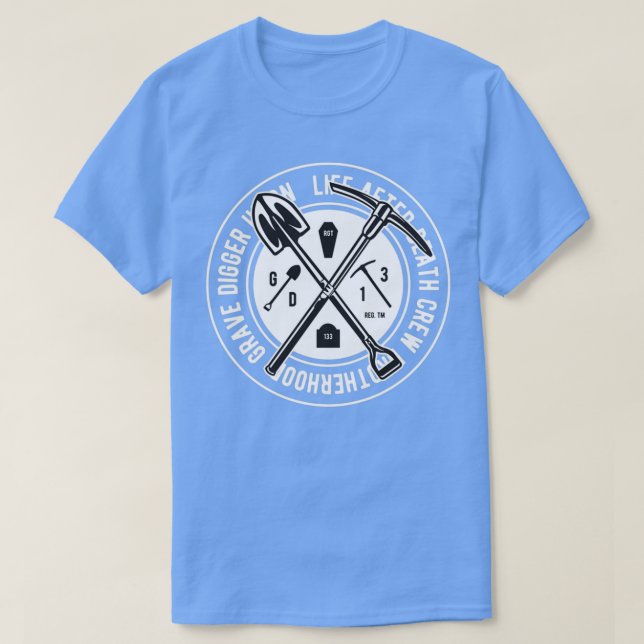 T-SHIRT GRAVE DIGGER 5 (Design devant)