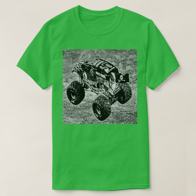T-shirt Gravedigger noir et blanc (Design devant)
