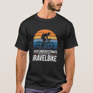 T-shirt Gravel Le Pouls d'Aventure de Gravel, Vélo Gravel