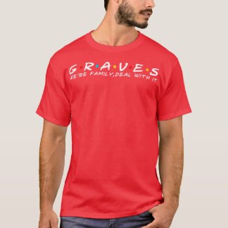 T-shirt Graves Famille Graves Nom de famille Graves Nom de