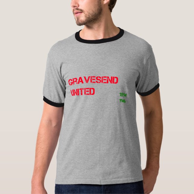 T-shirt Gravesend a uni (Devant)