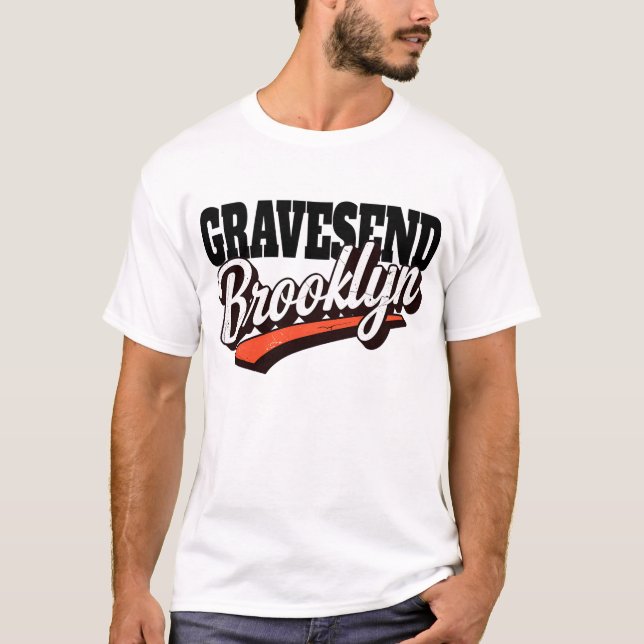 T-shirt Gravesend Brooklyn  (Devant)