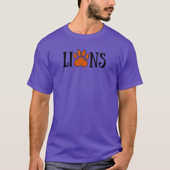 T-shirt Gravette Lions Paw (Devant)