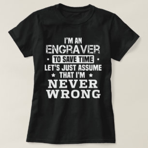 T-shirt Graveur