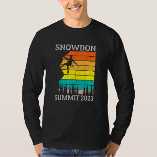 T-shirt Gravi le sommet du mont Snowdon 2023 Randonnée Pay