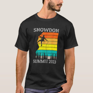 T-shirt Gravi le sommet du mont Snowdon 2023 Randonnée Pay
