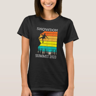 T-shirt Gravi le sommet du mont Snowdon 2023 Randonnée Pay