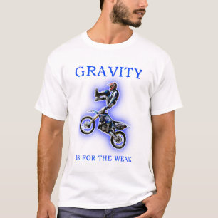 T-shirt Gravité pour la MotocrossT-Chemise faible de vél