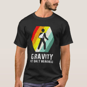 T-shirt Gravité Rétro Mon Bras Faible Sling Après Chirurgi