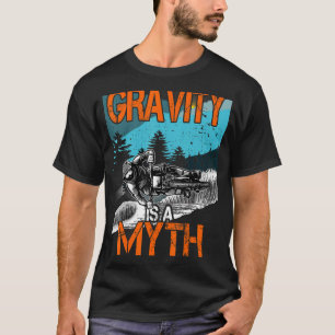 T-shirt Gravity est un mythe Downhill tenue VTT M