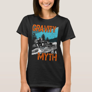 T-shirt Gravity est un mythe Downhill tenue VTT M