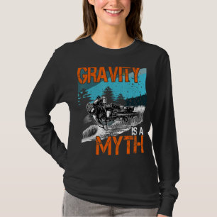 T-shirt Gravity est un mythe Downhill tenue VTT M