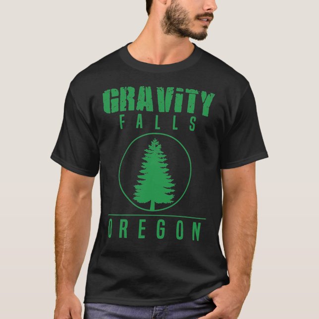 T-shirt Gravity Falls Oregon Pine Essentiel  (Devant)