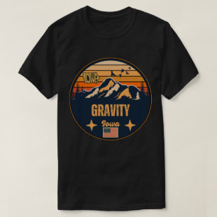 T-shirt Gravity, Iowa Ia, États-Unis