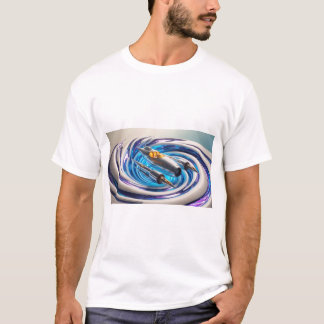 T-shirt "Gravity Pull : vaisseau spatial dans un puits de 