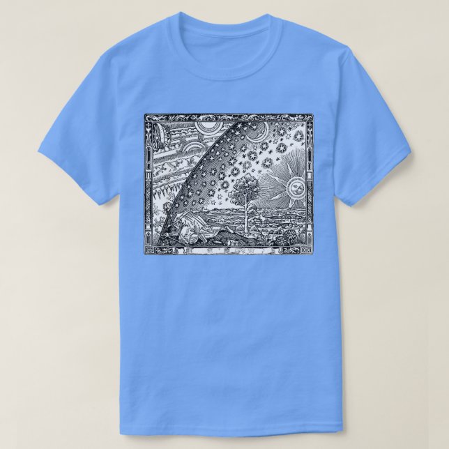 T-shirt Gravure flammarion 3 (Design devant)