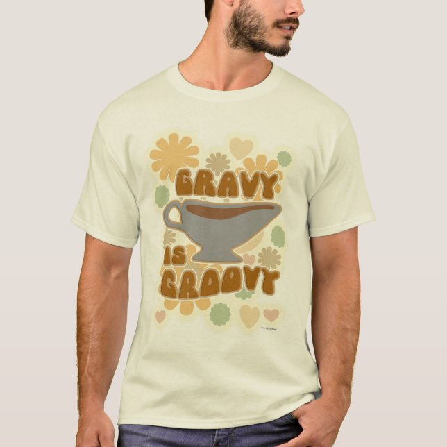 T-shirt Gravy est Super Thanksgiving Feast Fun Slogan (Devant)