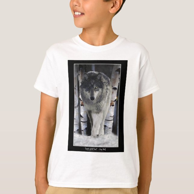 T-shirt GRAY PACK WOLF, collection (Devant)