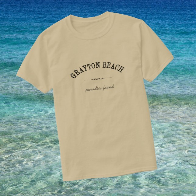 T-shirt Grayton Beach Paradise Trouvé (Créateur téléchargé)