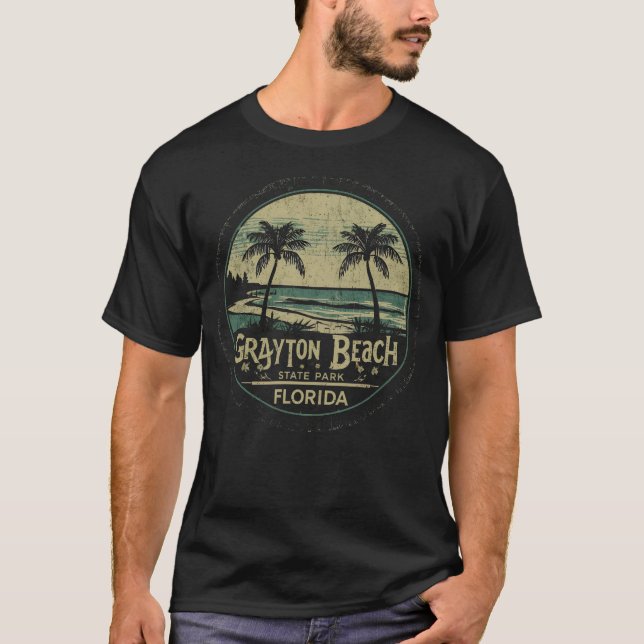 T-shirt Grayton Beach State Park - Floride  (Devant)