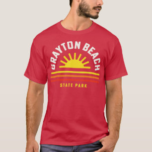 T-shirt Grayton Beach State Park Floride Retro Vintage Str