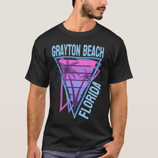 T-shirt Grayton Beach Vacances 1 (Devant)