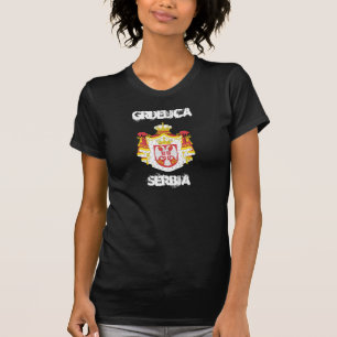 T-shirt Grdelica, Serbie avec armoiries