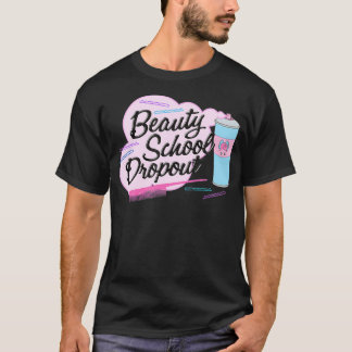 T-shirt Grease Pink Dames Beauté School Dropout