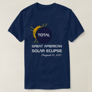 T-shirt Great American Total Solar Eclipse personnalisable