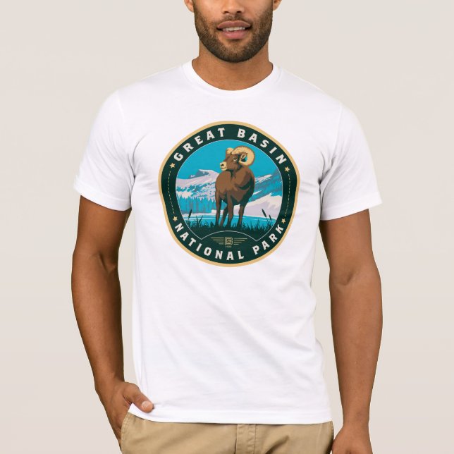 T-shirt Great Basin National Park (Devant)