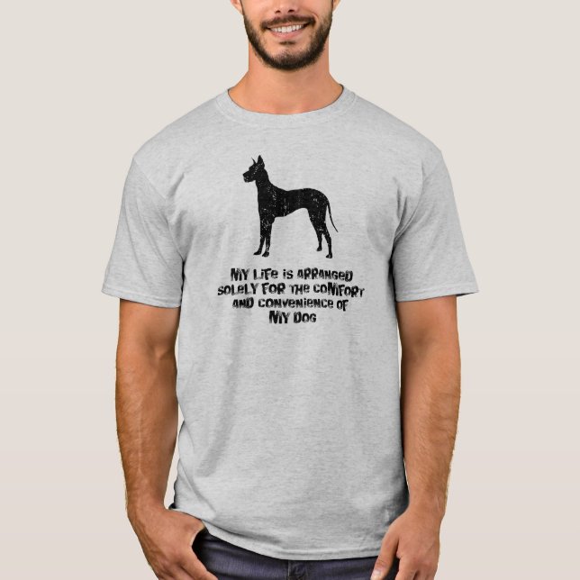 T-shirt Great dane (Devant)