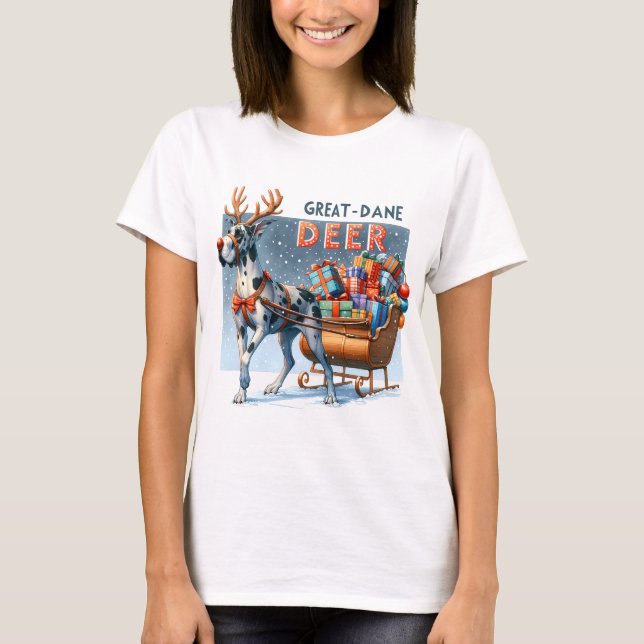 T-shirt Great-Dane Deer (Devant)