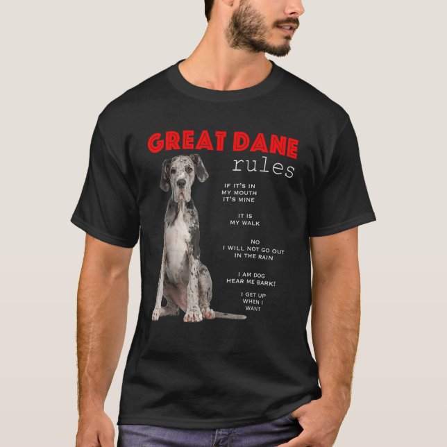 T-shirt Great Dane Great Dane (Devant)