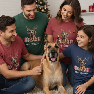 T-shirt Great Dane Reindeer