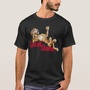 T-shirt Great dane s'est remis l'UC Brindle