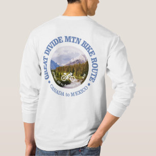 T-shirt Great Divide Mtn Bike Route (cycling c)