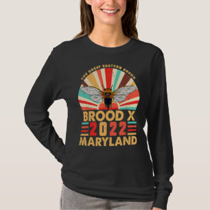 T-shirt Great Eastern Brood X 2022 Cicada Insect Maryland