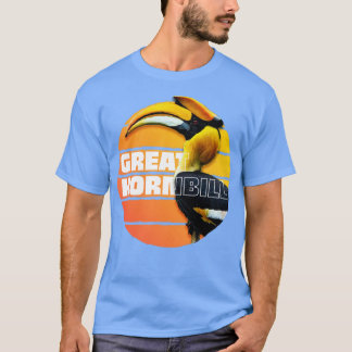T-shirt Great Hornbill Bird