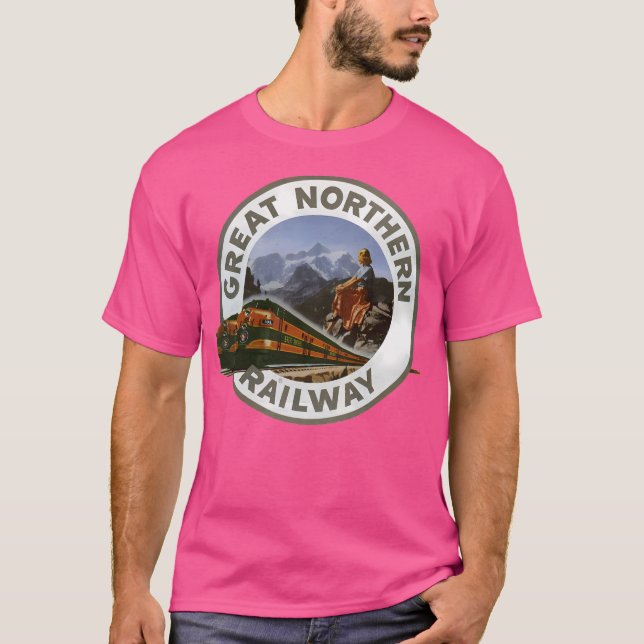 T-shirt Great Northern Railway (Devant)
