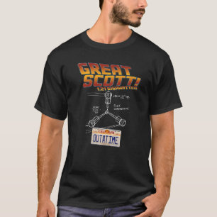 T-shirt Great Scott Gigawatts Machine Temps Pour Hommes &