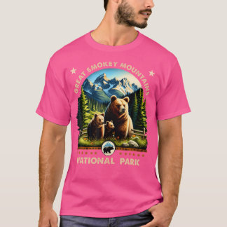T-shirt Great Smokey Mountains Parc national Black Bear Mo