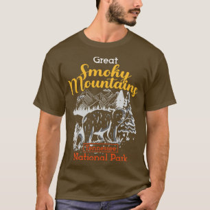 T-shirt Great Smokey Mountains Parc national du Tennessee