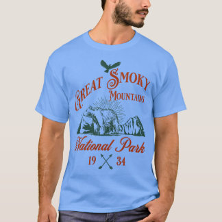 T-shirt Great Smoky Mountains National Park Backpacking Ca