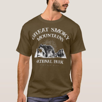 T-shirt Great Smoky Mountains National Park Caroline du No