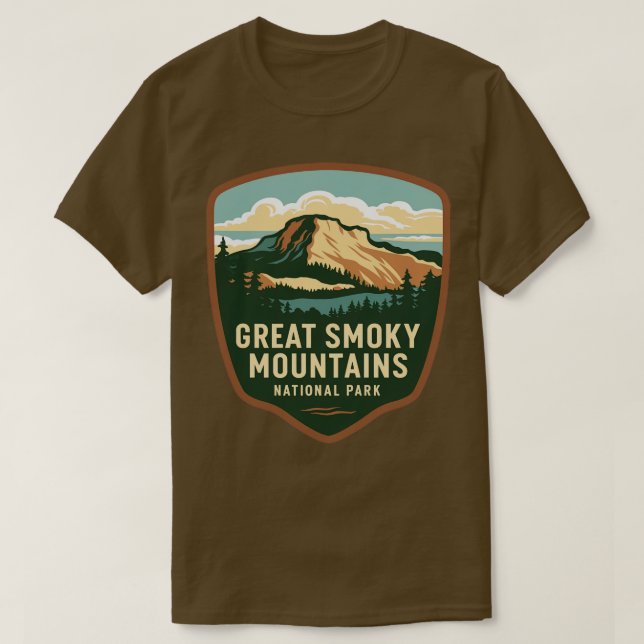 T-shirt Great Smoky Mountains National Park US (Design devant)