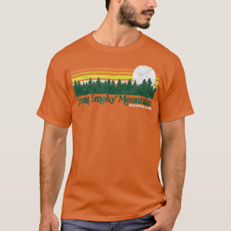 T-shirt Great Smoky Mountains National Park Vintage Distre